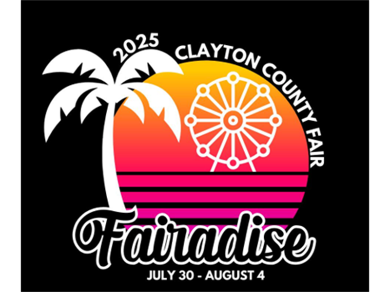 Logo for 2025 Clayton County Fair