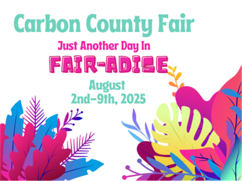 Logo for 2025 Carbon County WYOMING Fair