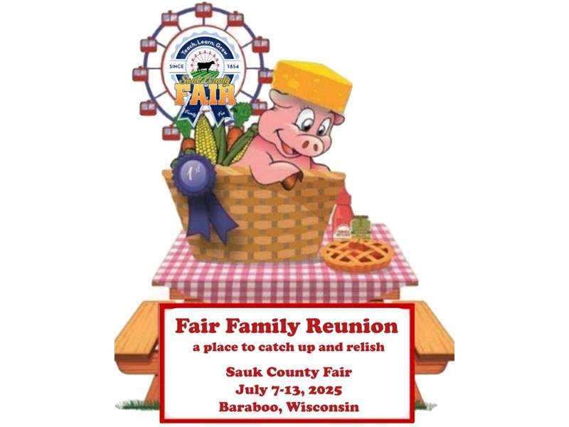 Logo for Sauk County Open Class Fair
