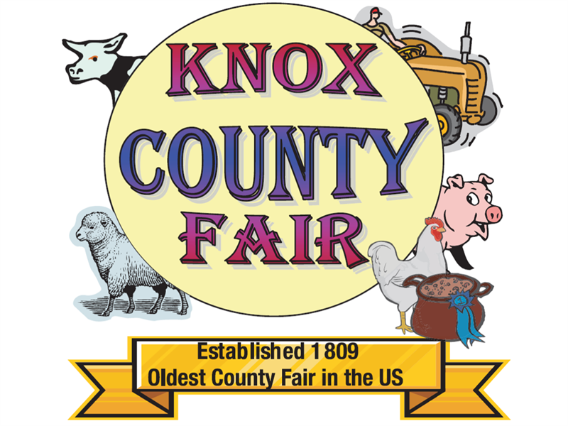 Logo for 2025 Knox County Fair