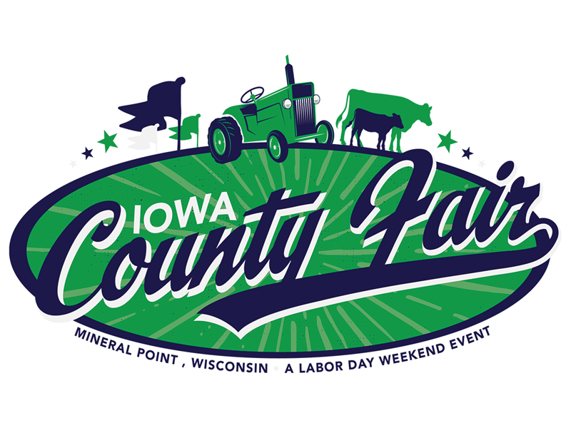 Logo for 2025 Iowa County WI Open Class Fair