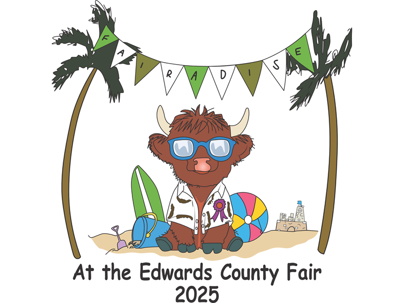 Logo for 2025 Edwards County Fair - 4-H