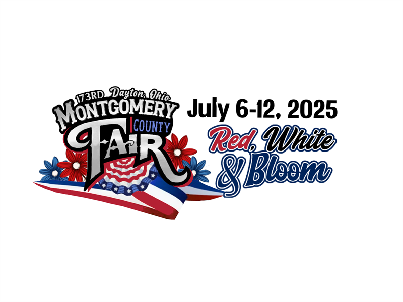 Logo for 2025 Montgomery County Fair, Dayton, OH